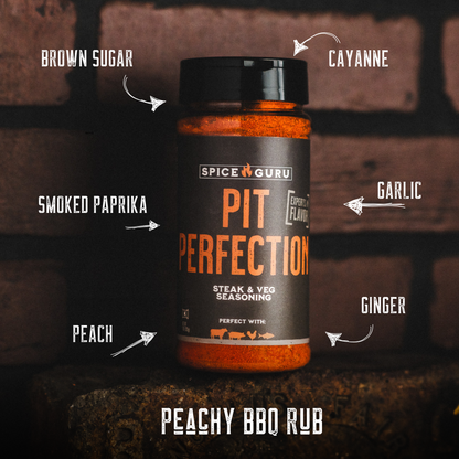 Pit Perfection Peachy BBQ Rub, 11 oz