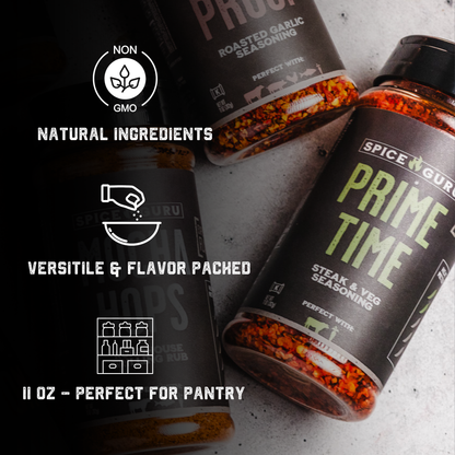 Prime Time Steak And Vegetable Seasoning , 11 oz