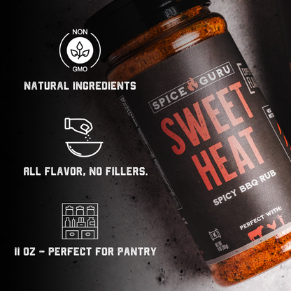 Sweet Heat Spicy BBQ Rub, 11oz