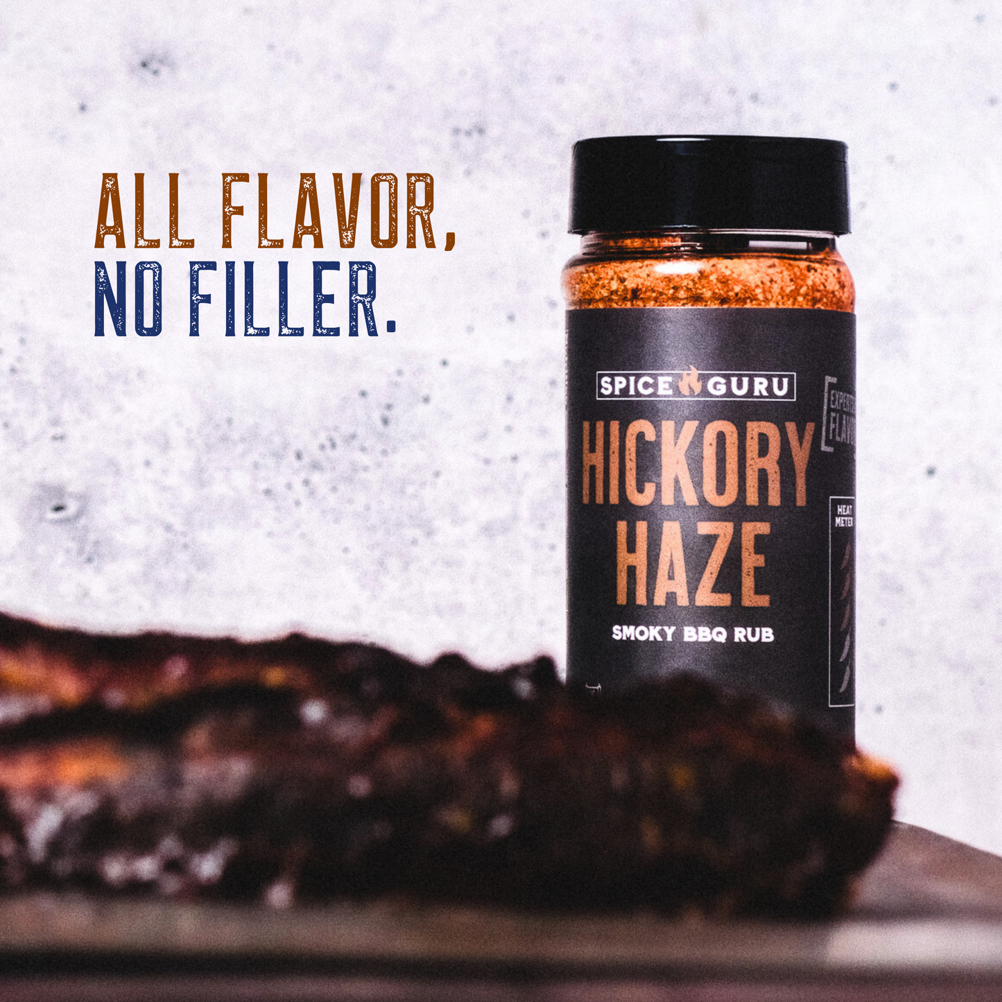 Hickory Haze Smoky BBQ Rub, 11 oz