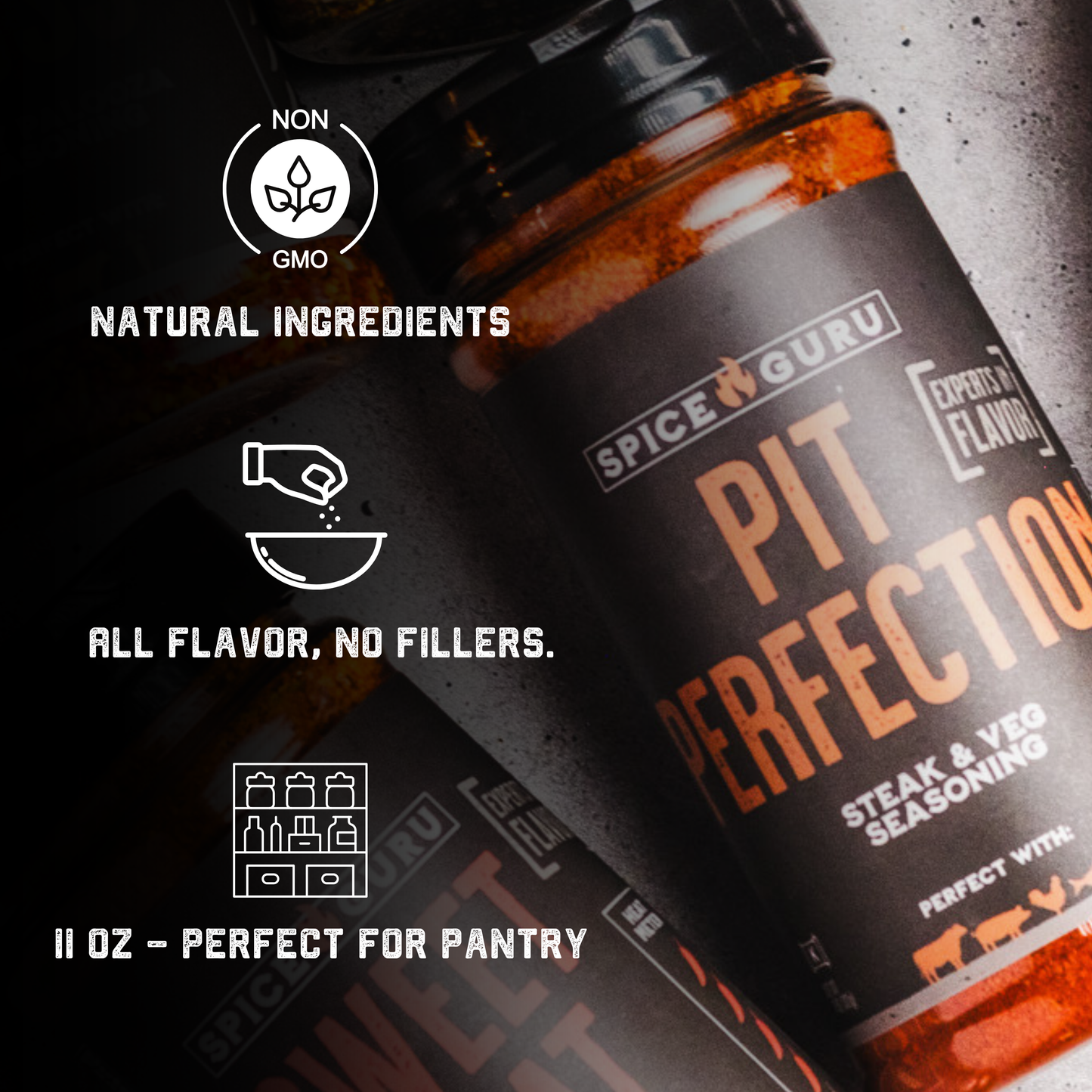 Pit Perfection Peachy BBQ Rub, 11 oz