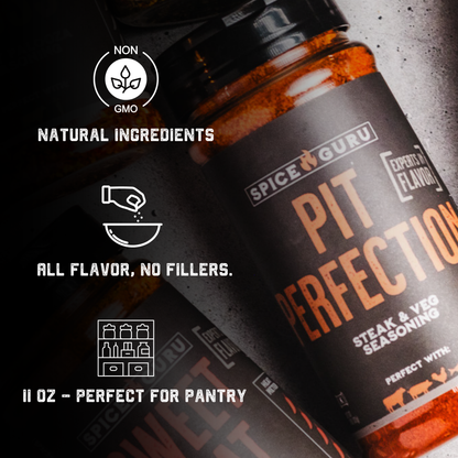Pit Perfection Peachy BBQ Rub, 11 oz