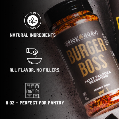 Burger Boss Patty Palooza Seasoning, 11 oz