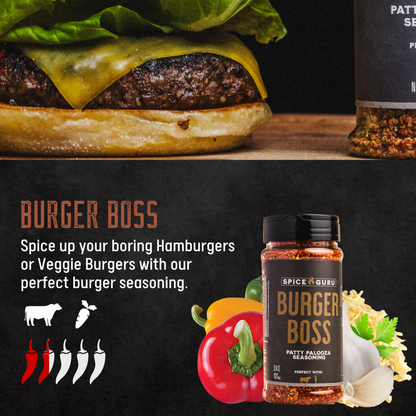 Burger Boss Patty Palooza Seasoning, 11 oz