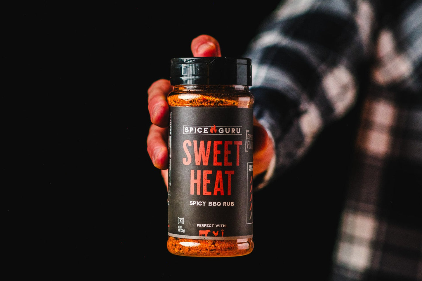 Sweet Heat Spicy BBQ Rub, 11oz