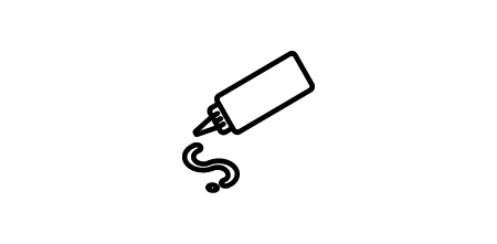 Icon: an upside-down squeeze bottle of sauce.